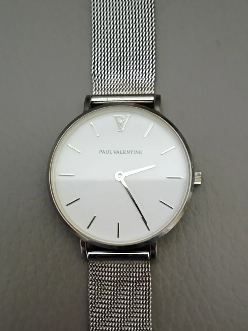 Paul Valentine Men's Stainless Steel Watch